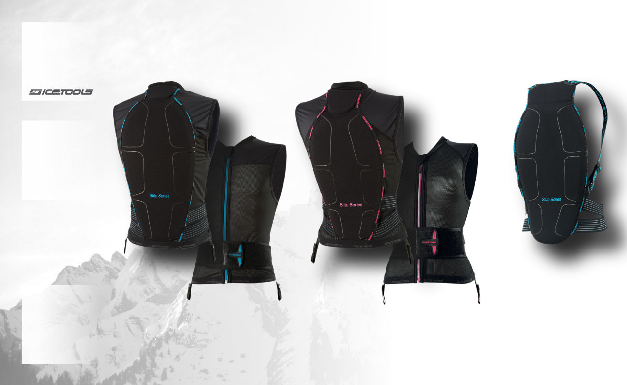 Brand | Winter Sports | AW1516 | BACK PROTECTOR | JACKET | DESIGN | DEVELOPMENT | PRODUCTION